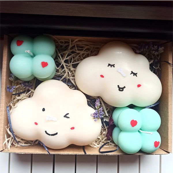 Cute Candle Set